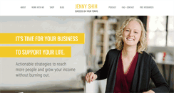 Desktop Screenshot of jennyshih.com